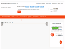 Tablet Screenshot of istanbulkombimarket.com